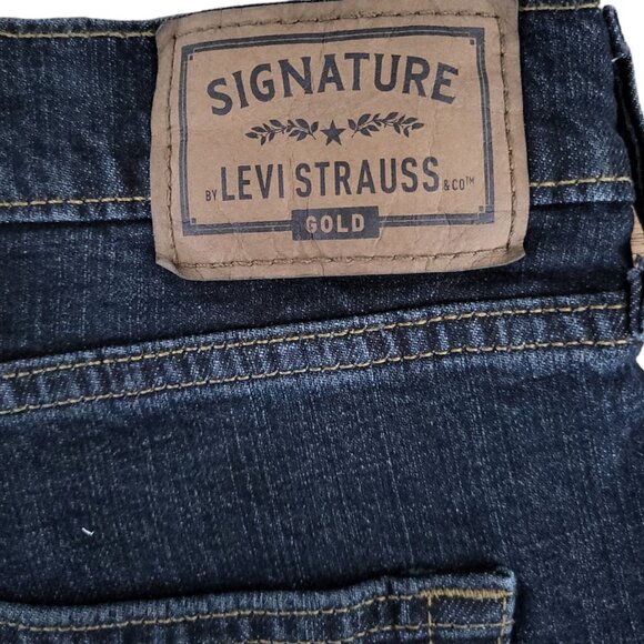 Levi Strauss Signature Men's Jeans Size 44 Gold Premium Flex Straight Leg NWT - Picture 4 of 6